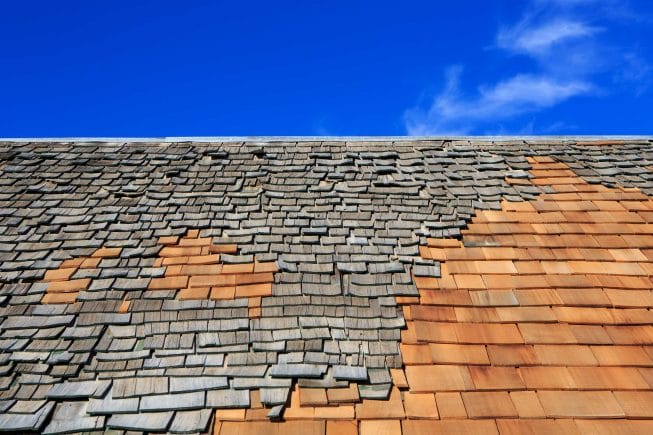 Best roof storm damage repair contractor Cleveland