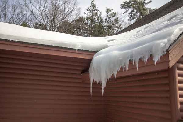 winter roof damage in Cleveland
